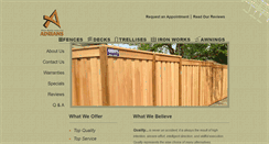 Desktop Screenshot of adrians.com